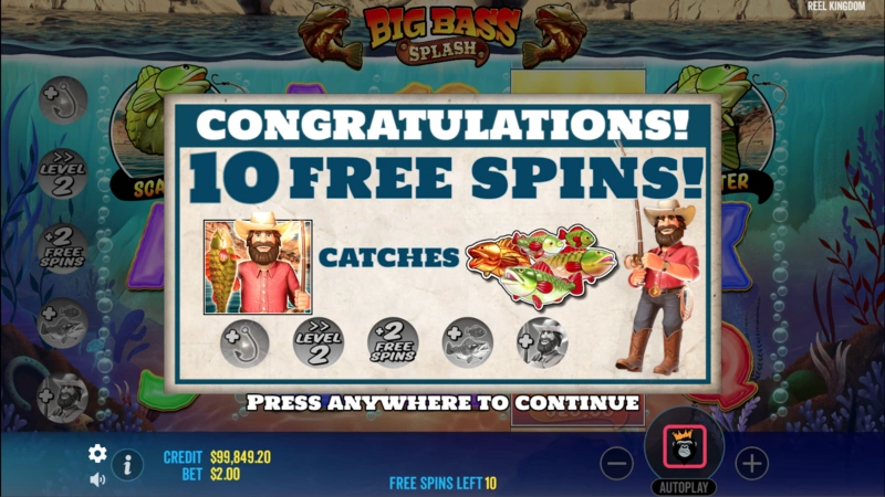 Big Bass Splash slot demo